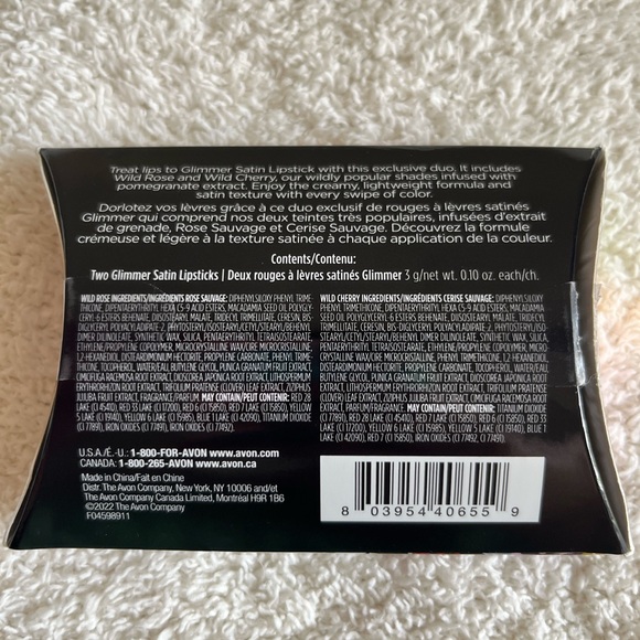 Brand New FMG Glimmer Wild Duo Lipstick Set in Wild Berry and Wild Rose - Picture 2 of 5